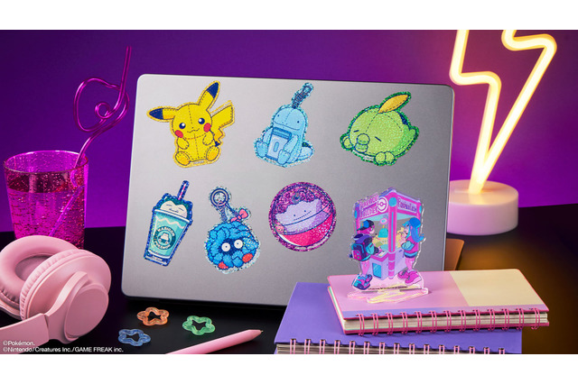 『ポケモン』放課後をテーマにしたネオンポップなイラストが目を引く！「#Pokémon after school」グッズがナムコで展開 画像