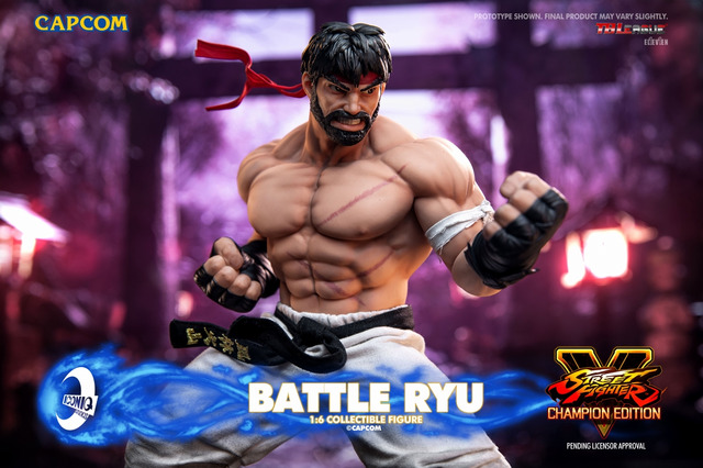 世界で888個“だけ”!『スト5』お値段約6万超え「リュウ」のアクションフィギュアが登場―波動拳パーツも付属 画像