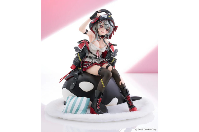 ホロライブ・沙花叉クロヱのフィギュアが予約受付中!パンキッシュな衣装も忠実に再現、フードやジャケットは着脱可能 画像