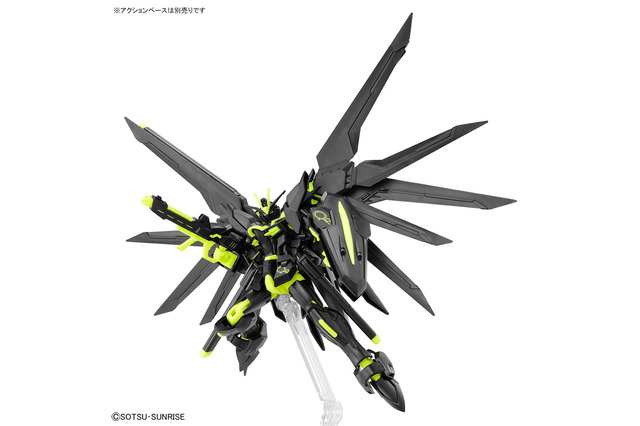 特別カラーの「HG ライジングフリーダム」がイナズマロックフェスで先行販売!黒が引き立つ“リサーキュレーションカラー”で新登場 画像