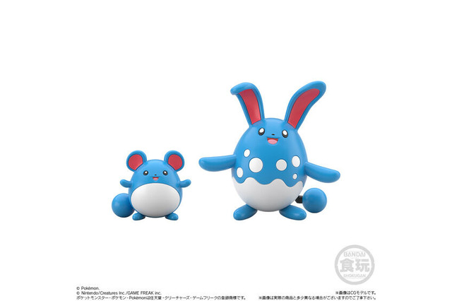 ウソッキーやマリルたちが可愛いフィギュアに！「ポケモンスケールワールド」ジョウト地方第2弾が登場 画像
