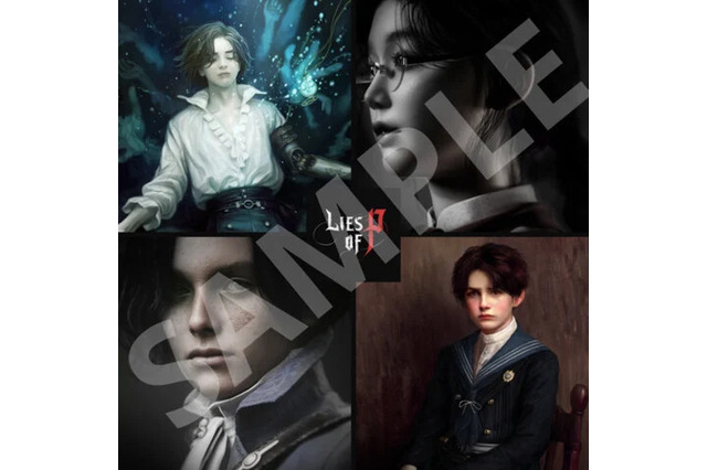 『Lies of P』の芸術的なイラストをお手元に!コンビニでプリント可能な「エンタメプリント」にブロマイドとステッカーが登場 画像