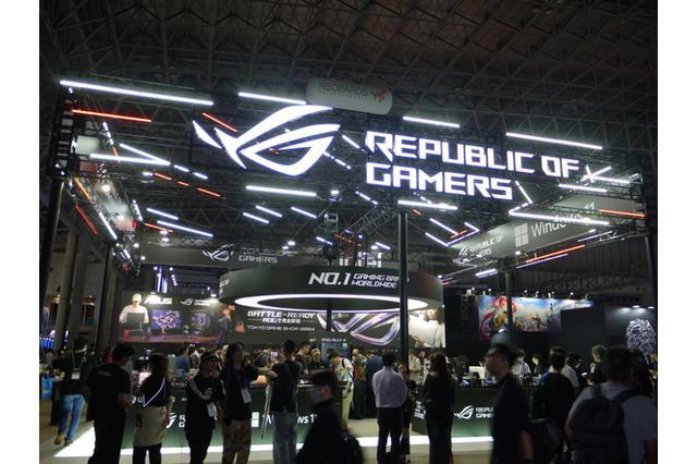 ASUSブースのテーマは「ROGで完全装備」。豊富な試遊タイトルでゲーミングデバイスの実力を体感できる【TGS2024】 画像