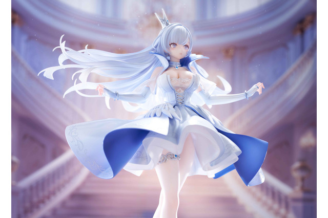 透き通る神々しさ…!『アズレン』優美な「アーガス」が待望のフィギュア化―なびくスカートと髪の躍動感が美しい 画像