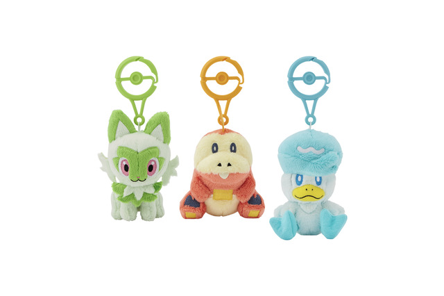 ニャオハやヒトカゲなど思い出のポケモンを連れ歩ける!全29種ものモンスターボール型カラビナ付きマスコットが登場 画像