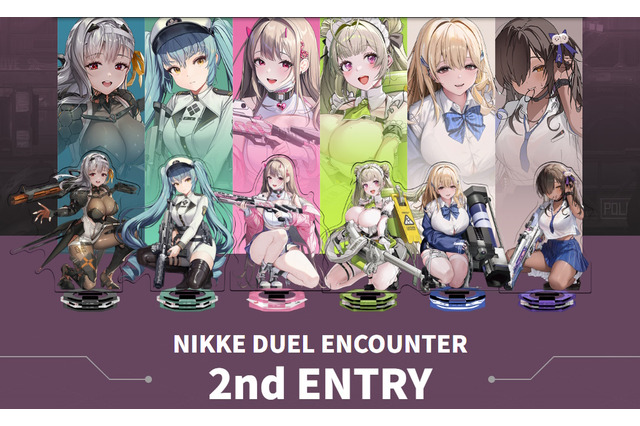 『勝利の女神:NIKKE』アクスタカードゲーム第2弾で「モダニア」「バイパー」ら参戦!“裏面”もバッチリ再現された6人の新ニケが対戦を盛り上げる 画像