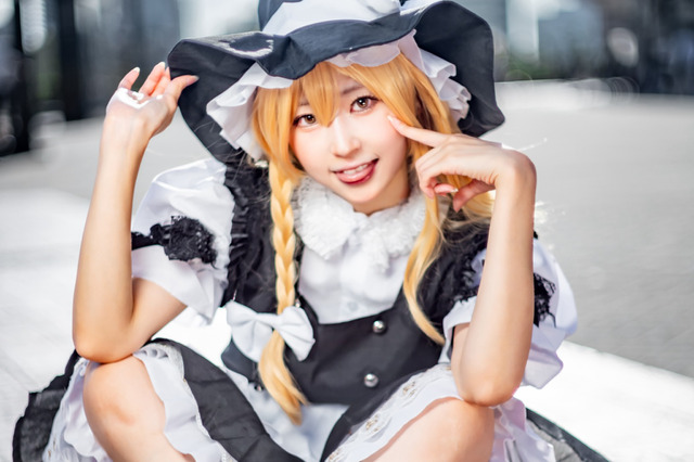 【コスプレ】『東方Project』霧雨魔理沙がチャーミング!いつまでも見つめていたいほど愛らしい 【写真12枚】 画像