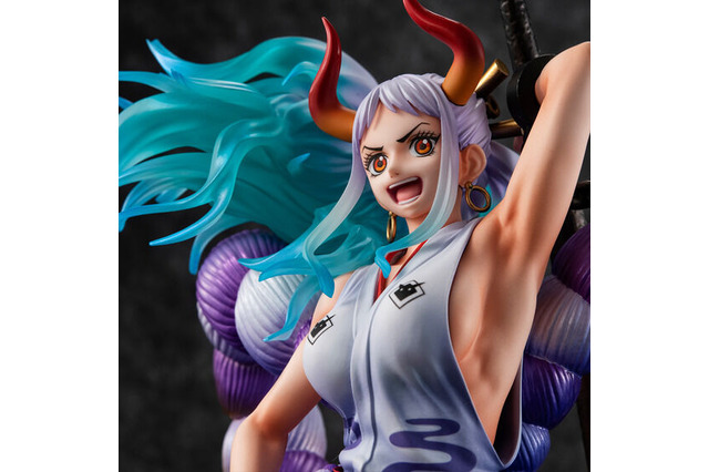 「ワンピース」ワノ国編より「ヤマト」フィギュアが抽選販売へ！愛用の金棒“建”を担いで不敵に笑う勇ましい姿を劇中のイメージ通りに立体化 画像