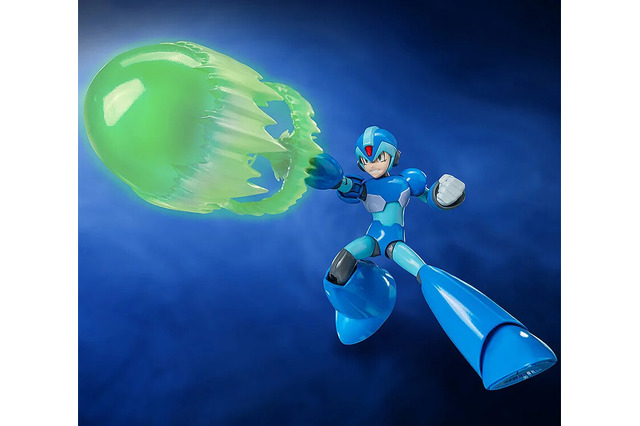 『ロックマンX』チャージショットも発射できる!細かな動きに対応する「エックス」の可動フィギュア登場―豊富なパーツでゲームを再現 画像
