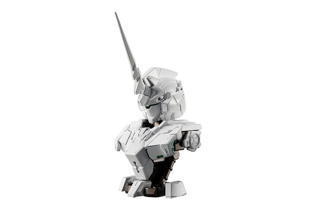 「ユニコーンガンダム」胸像モデルDX弾が再販決定！全種揃えて「デストロイモードグリーンフレームver.」を再現 画像