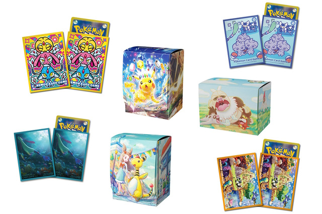 『ポケカ』10月18日発売の「周辺グッズ」を一挙チェック!神々しい「ピカチュウ(ステラテラスタル)」のアイテムは必見 画像
