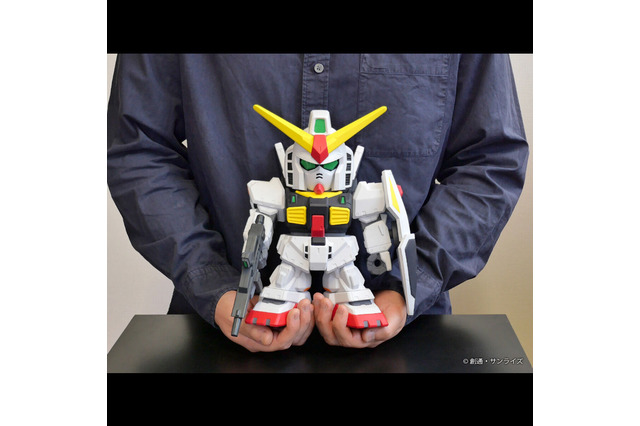 全高約23cmの圧倒的存在感!「Zガンダム」より、SDタイプの「RX-178 ガンダムMk-II」ジャンボソフビフィギュアが二次受注 画像
