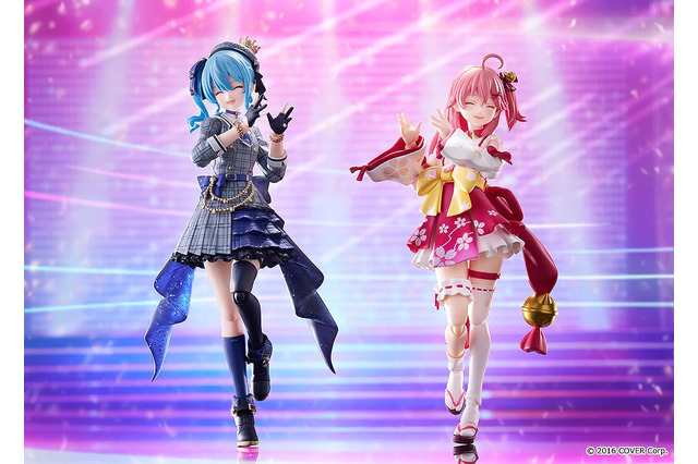ホロライブ「星街すいせい」「さくらみこ」のfigmaが予約締切間近！“サイコパス顔”や、伝説の“五目並べ敗北RTA”などユニークなパーツも 画像