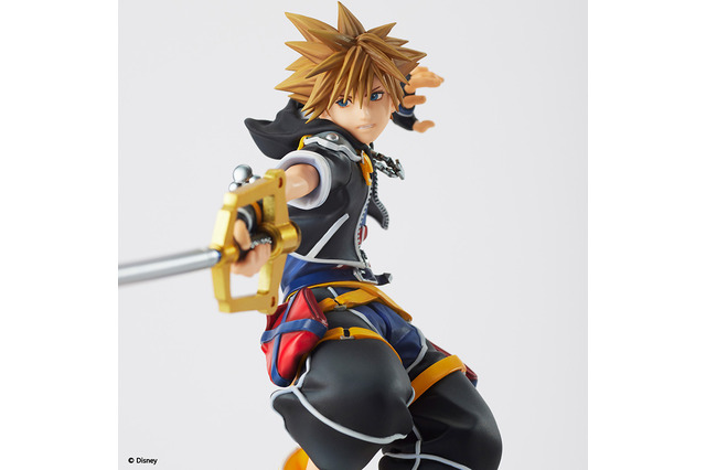 『キングダム ハーツII』より「ソラ」フィギュアが発売間近!迫力の表情、キーブレードを構えた勇敢な姿を躍動感たっぷりに立体化 画像