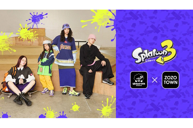 『スプラトゥーン3』コラボアパレルが、ZOZOTOWN限定で受注販売！ゲーム内の「ギア（服装）」を再現した全18種がラインナップ 画像
