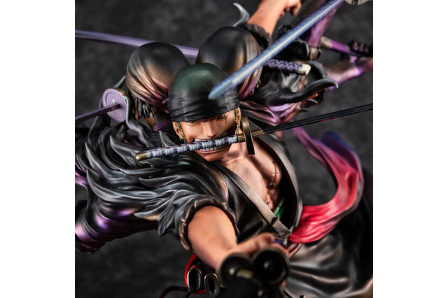 「ワンピース」より九刀を振るう“阿修羅”「ロロノア・ゾロ 」と「神・エネル」フィギュアが抽選販売!圧倒的クオリティで存在感抜群 画像