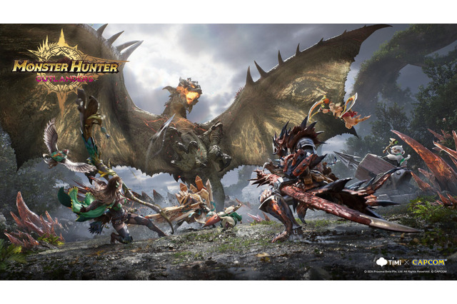 スマホ向け最新作『モンスターハンターアウトランダーズ』発表!『ポケモンユナイト』などを手掛けるTiMi Studio Groupと共同制作 画像