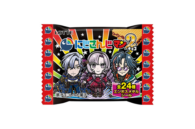 サロメ嬢×ビックリマンの融合体、爆誕！「にじさんじマンチョコ2」描き下ろしイラストが一部公開―シールから録り下ろしメッセージも聞ける 画像