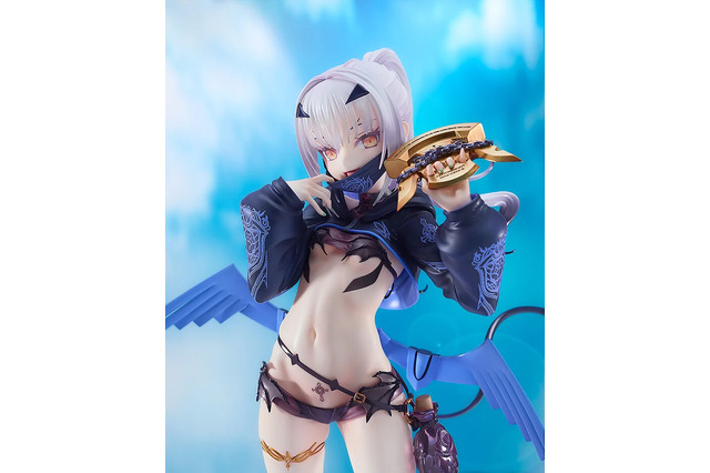 どう、見惚れちゃった?スポーティ、だったでしょ?『FGO』より、水着姿の「メリュジーヌ」が1/6スケールフィギュア化―ミニサイズの「クレイゴーン」も付いてくる 画像