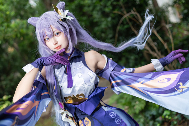 【コスプレ】『原神』刻晴が激カワ!正統派美少女の立ち振る舞いが推せる【写真7枚】 画像