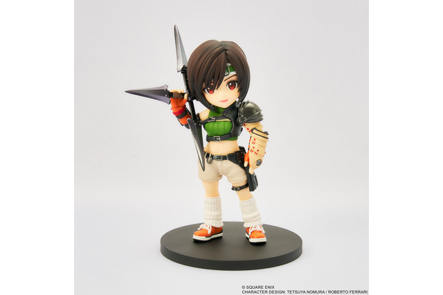 ユフィ、ヴィンセントたちがカッコ良くも可愛らしいディフォルメフィギュアに!『FF7 リバース』アドラブルアーツ3種新登場―レッドXIIIはお座りもできる 画像