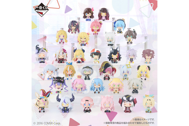 「ホロライブ」新作一番くじの全ラインナップ公開!JPメンバー全員の「ちょこのっこフィギュア」大集合―1人1人の表情にも注目 画像