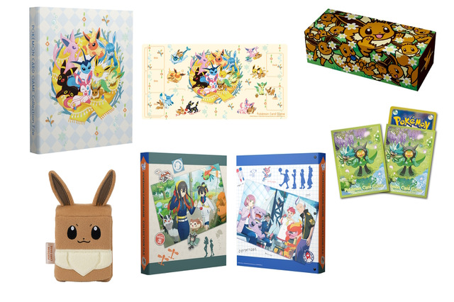 『ポケカ』12月6日発売の「周辺グッズ」に注目！イーブイ大集合のラバーマットやぬいぐるみケースなど、全21種類 画像