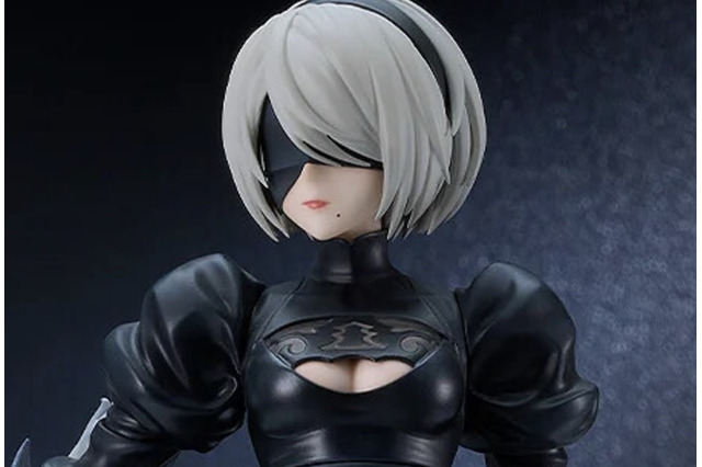 凛とした姿が美しい!「ニーア オートマタ Ver1.1a」から、2Bを立体化―胸元&太ももは透け感ある塗装で再現 画像