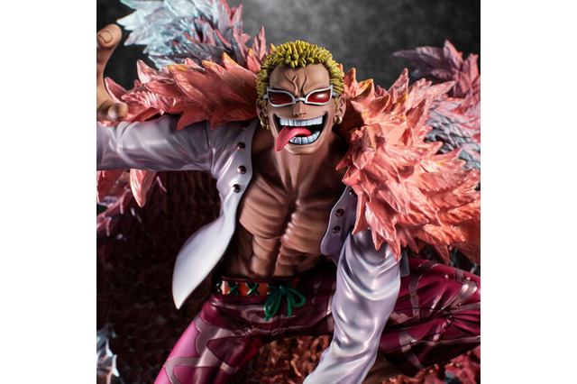 「ワンピース」ドレスローザ編より “天夜叉”「ドンキホーテ・ドフラミンゴ」フィギュアが抽選販売へ!大迫力の姿を劇中イメージ通りに再現 画像