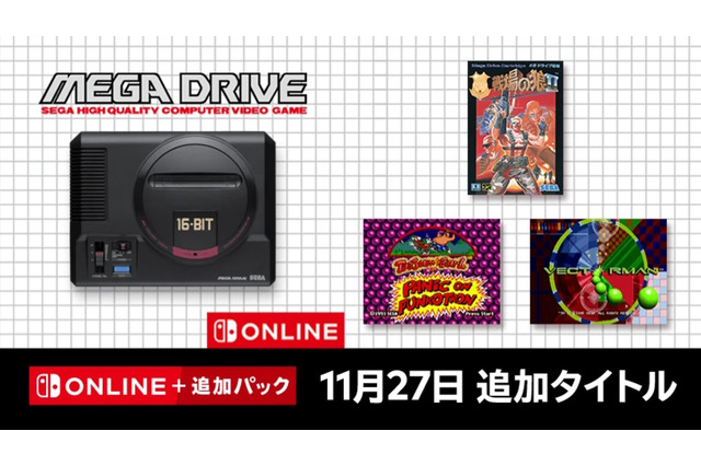 『戦場の狼II』『ベクターマン』ら3作品が「セガ メガドライブ for Nintendo Switch Online」に追加！カルト的人気の『トージャム＆アール2』も 画像