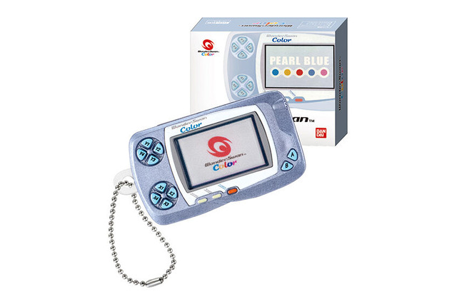 懐かしい…！発売から25周年の「ワンダースワンカラー」がミニチュアチャームにーカセットが付属し装着可能 画像