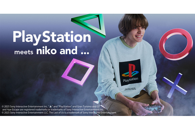 「PlayStation」×「niko and ...」コレクションが先行予約販売開始！『サルゲッチュ』『グランツーリスモ』デザインのアパレルも 画像