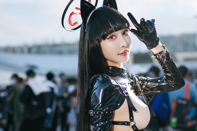 【コスプレ】360度どこから見ても完璧!台湾美女が魅せる『ブルアカ』調月リオが艶やか【写真8枚】 画像