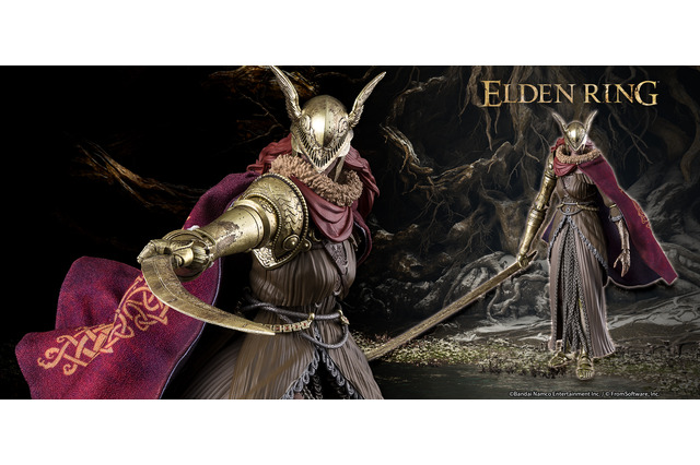 『ELDEN RING』を代表する強敵「ミケラの刃、マレニア」がアクションフィギュア化！義手刀やワイヤー入りマントで様々な戦闘シーンを再現可能 画像