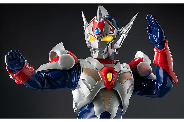 「電光超人グリッドマン 魔王の逆襲」より「フィグゼロ　グリッドマンシグマ」登場！武器からポーズまで、動かせて発光する可動フィギュアがたまらない 画像