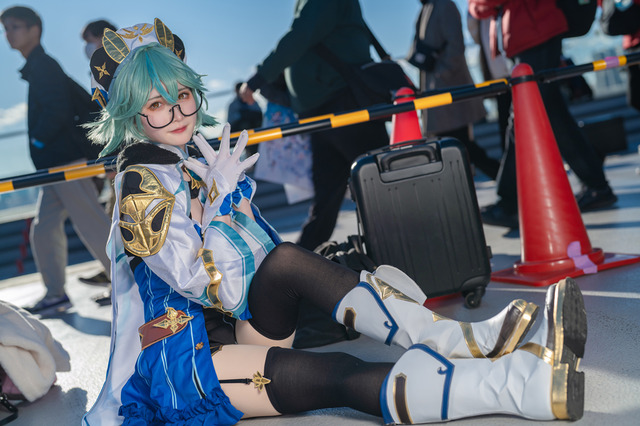 【コスプレ】メガネがめっちゃ似合う!内向的で恥ずかしがり屋な雰囲気まで再現した『原神』スクロースが可愛い【写真10枚】 画像
