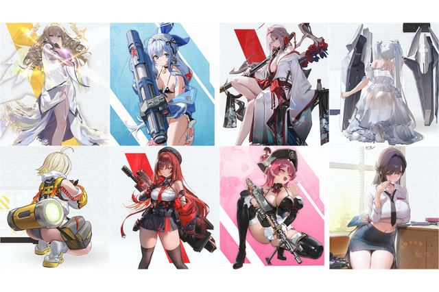 【ゆく尻くる尻】『勝利の女神：NIKKE』今年も「新ラピ」に「水着メイド」と魅力的な新ニケ揃い─ネイキッドに“羞恥の学生服”など2024年もアツかった！【フォトレポ】 画像