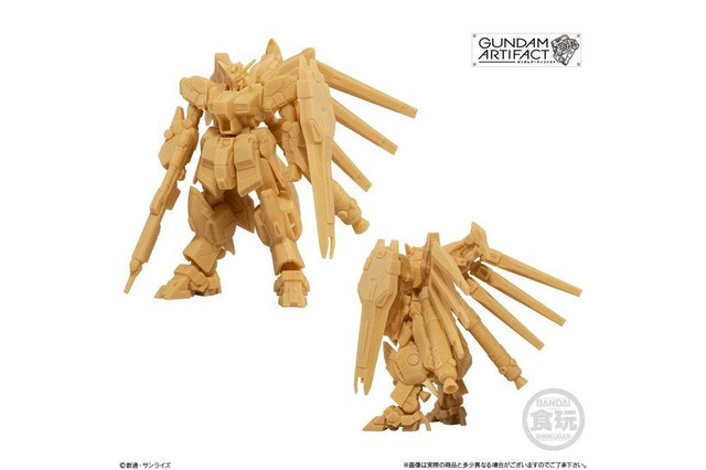 プラ製ミニキット「ガンダムアーティファクト」第1弾が再販!Hi-νガンダム、ナイチンゲールなど全5種を独自のメカアレンジで表現 画像