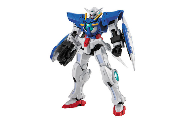 1,500円の高級ガシャポンに、「ガンダムエクシア」が登場！通常カラーと色鮮やかなレッドクリアの2種、どちらもプレミアムな仕上がり 画像