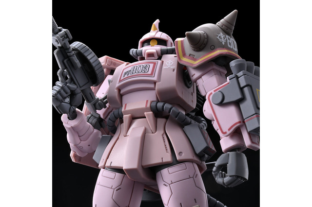 「機動戦士ガンダム MSD」より「ザク・デザートタイプ ピンクパンサー隊機」がHGガンプラ化！ザクIIから大幅変更された外装形状を再現 画像