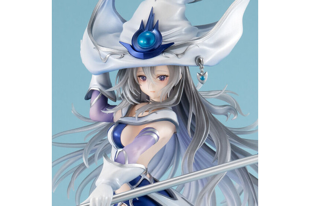 神秘的な姿にスラっと伸びる美しい脚！『遊戯王』シリーズより「サイレント・マジシャン」が立体化 画像