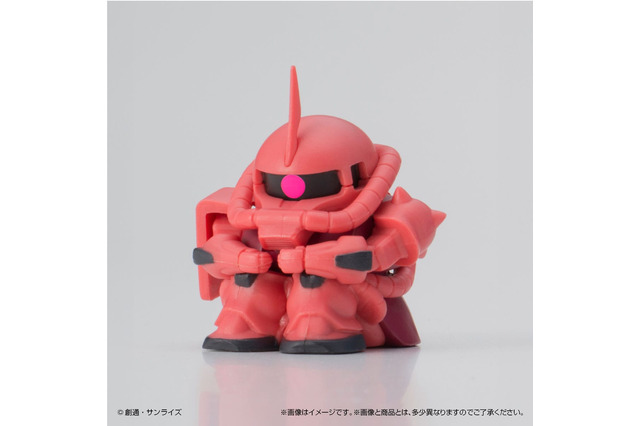 出撃はまだか!?シャア専用ザク、フリーダムがちょこんとお座りする「まちぼうけ ガンダムの場合」第3弾が、ガシャポン売り場で5月第2週発売 画像