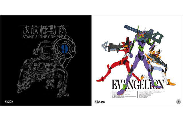 ユニクロから「攻殻機動隊S.A.C.」「エヴァンゲリオン」のUTがアップデートして再登場!草薙素子や初号機たちをクールにデザイン 画像