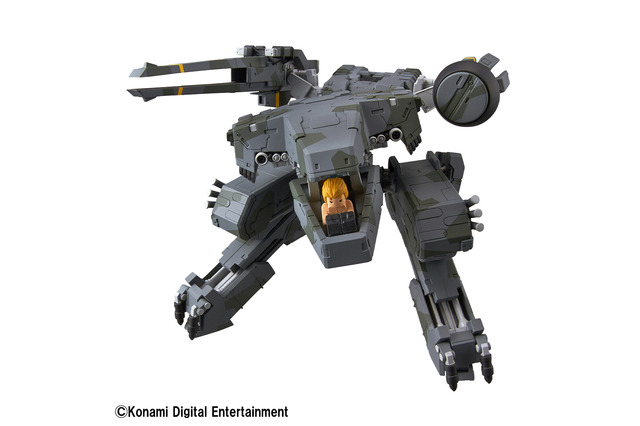 『メタルギア ソリッド』可愛いボディでよく動く!デフォルメフィギュア「メタルギアREX」が小さいスネーク&リキッドを携え再登場 画像