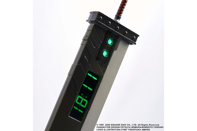 『FF7 リメイク』バスターソード型のデジタルクロックが再登場!“あの”タイトル画面を彷彿とさせるデザイン 画像