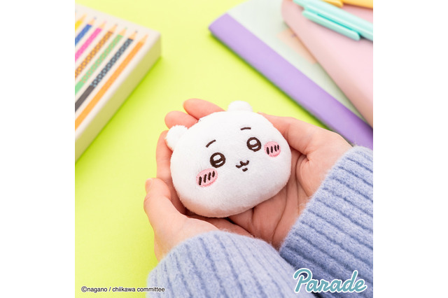 「ちいかわ」丸いお顔を眺めて身だしなみチェック!ぬいぐるみマスコット型ミラーがプライズで展開 画像