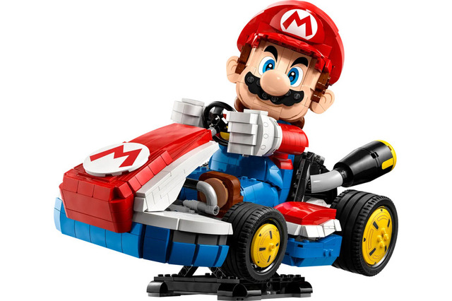 「18歳以上向け」マリオ…！？ただしレゴブロック。精巧すぎるマリオが完成する「レゴ マリオとスタンダードカート」5月15日発売で価格は24,980円 画像