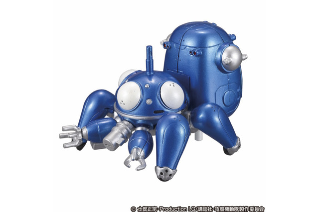 「攻殻機動隊 S.A.C.」電動モーターで歩く姿が可愛い「トコトコタチコマ」が再販！複数集めることでさらに楽しさが広がる 画像