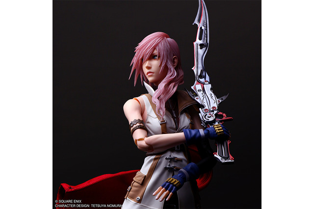 『FF13』の「ライトニング」フィギュアがハイクオリティ！新ギミック“可動する眼球”で幅広いシチュエーション表現が可能に 画像