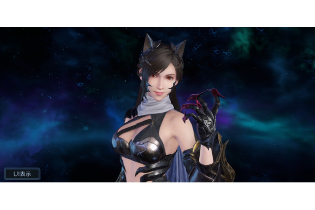 ケモ耳アーマーの「ティファ」が魅せるワイルドセクシーさ!『FF7 エバークライシス』新衣装で凛々しくも刺激的な姿を披露 画像